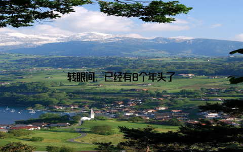 转眼间, 已经有8个年头了