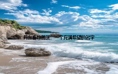丹东畜牧兽医, 一个充满希望的名字