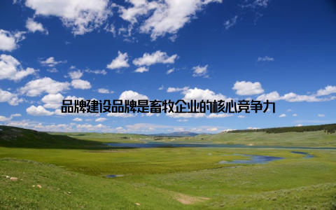 品牌建设品牌是畜牧企业的核心竞争力
