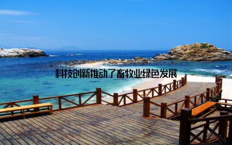科技创新推动了畜牧业绿色发展