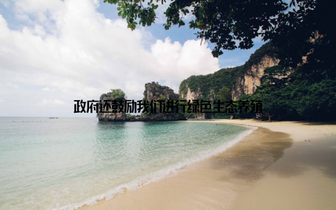 政府还鼓励我们进行绿色生态养殖
