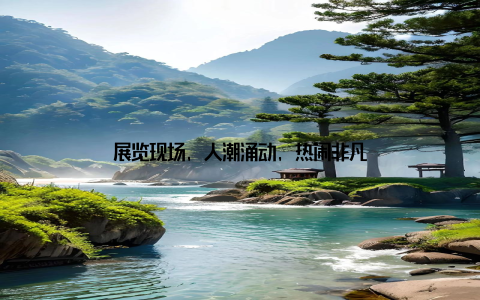 展览现场, 人潮涌动, 热闹非凡