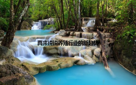 再来说说养殖行业的新趋势