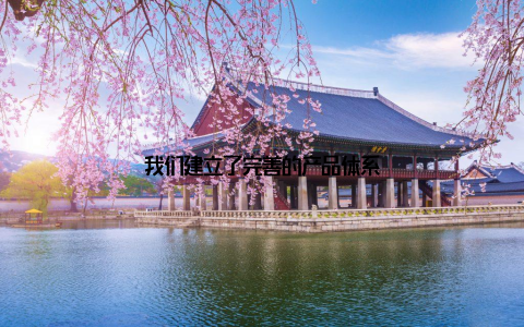 我们建立了完善的产品体系